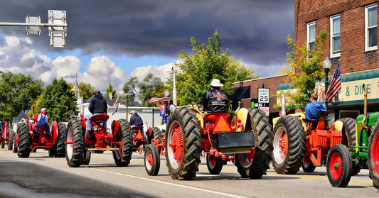 TRACTOR PARADE. Image by Stephen Marc from Pixabay